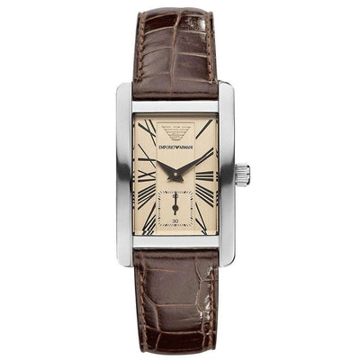 Emporio Armani Ar0154 Men S Classic Brown Watch