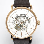Emporio Armani Ar60027 Men S Automatic Meccanico Skeleton Watch
