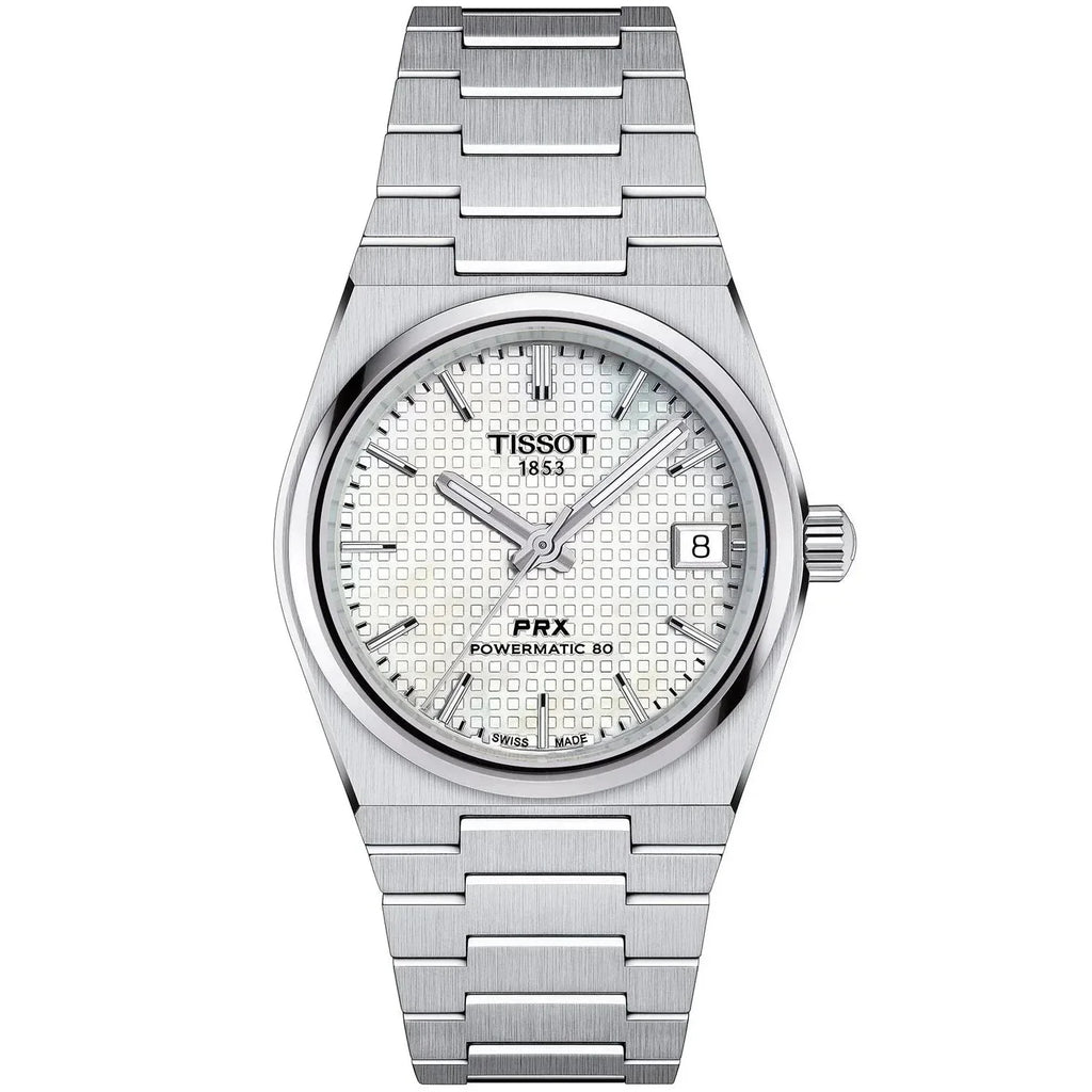 Tissot Prx 35mm Auto Unisex Mother Of Pearl Watch T137 207 11 111 00