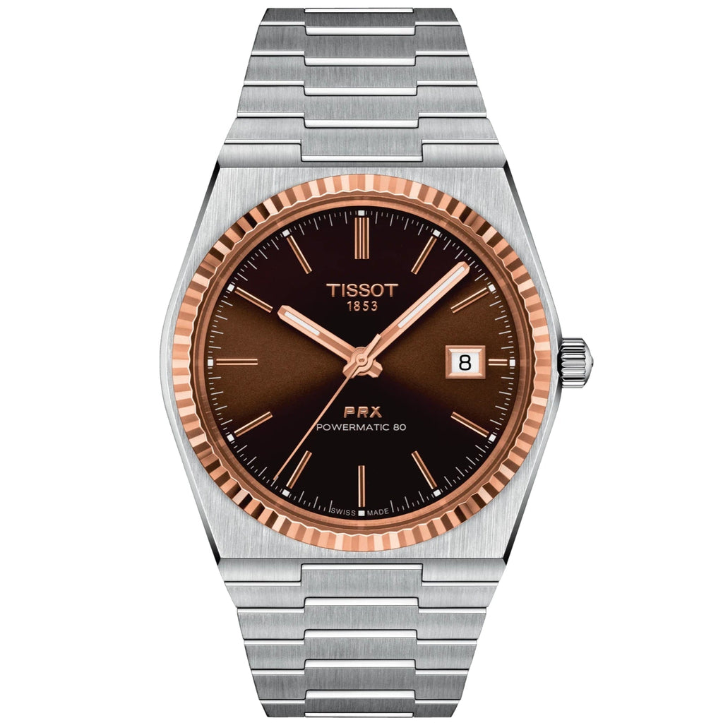 Tissot Prx Powermatic 80 Mens Silver Watch T931 407 41 291 00