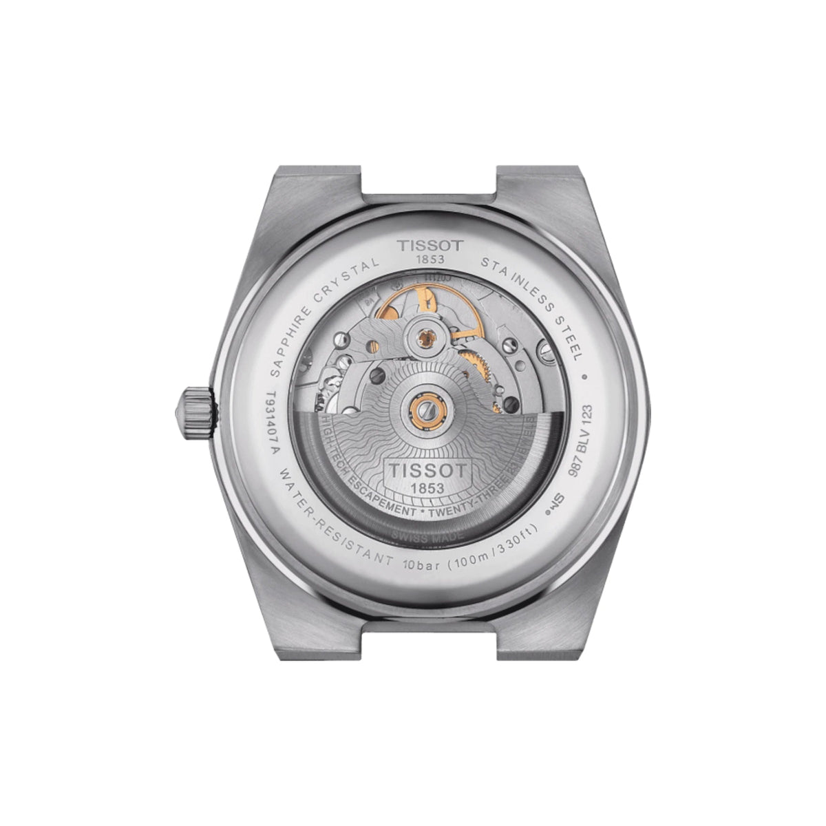 Tissot Prx Powermatic 80 Mens Silver Watch T931 407 41 291 00