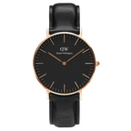 Daniel Wellington Mens Black Classic Sheffield Dw00100133