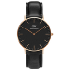 Daniel Wellington Mens Black Classic Sheffield Watch Dw00100127