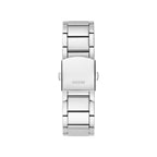 Guess Watches Big Reveal Mens Trend Silver Stainless Steel Watch Gw0323g1