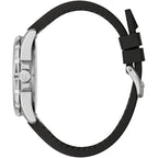 Marine Star Black Leather Watch 96b337