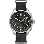 Bulova Lunar Pilot Chrono Mens Silver Watch 96k111