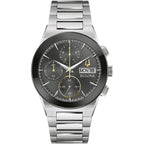 Bulova Millennia Mens Silver Watch 96c149
