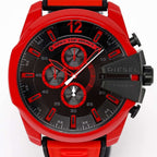 Diesel Dz4526 Men S Chronograph Mega Chief Red Watch