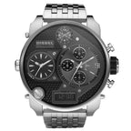 Diesel DZ7221 Men's Mr Daddy Silver Chronograph Watch