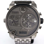 Diesel DZ7247 Men's Chronograph Big Daddy Gun Metal Watch