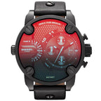 Diesel Dz7257 Men S Chronograph Little Daddy Blue Black Watch