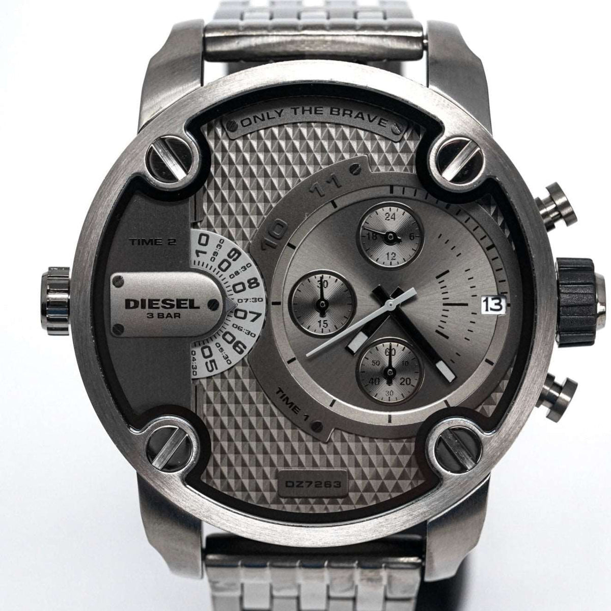 Diesel DZ7263 Men's Chronograph Little Daddy Gun Metal Watch