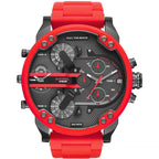 Diesel Dz7370 Men S Daddy 2 0 Red Chronograph Watch