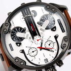 Diesel Dz7394 Men S Chronograph Mr Daddy 2 0 Brown Watch