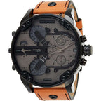 Diesel Dz7406 Men S Chronograph Mr Daddy 2 0 Brown Watch