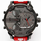 Diesel Dz7423 Men S Chronograph Mr Daddy 2 0 Red Watch