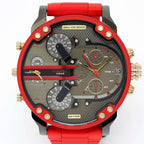 Diesel Dz7430 Men S Chronograph Mr Daddy 2 0 Red Watch