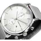 Emporio Armani Ar0390 Men S Chronograph Steel Watch