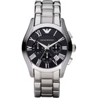 Emporio Armani Ar0673 Men S Classic Gunmetal Chronograph Watch