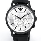 Emporio Armani Ar11048 Men S Luigi Chronograph Black Pvd Watch