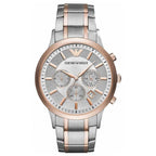Emporio Armani Ar11077 Men S Rose Gold Chronograph Watch