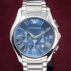 Emporio Armani Ar11082 Men S Chronograph Blue Watch