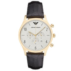 Emporio Armani Ar1892 Men S Chronograph Gold Pvd Watch