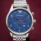 Emporio Armani Ar1942 Men S Chronograph Steel Watch