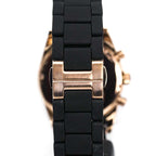 Emporio Armani Ar5906 Ladies Sportivo Chronograph Rose Gold Pvd Watch