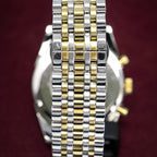Emporio Armani Ar8030 Men S Tazio Chronograph Two Tone Watch