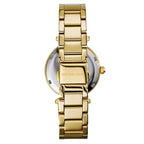 Michael Kors Mk6056 Ladies Mini Parker Gold Chronograph Watch