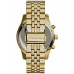 Michael Kors Mk8286 Men S Lexington Gold Tone Chronograph Watch