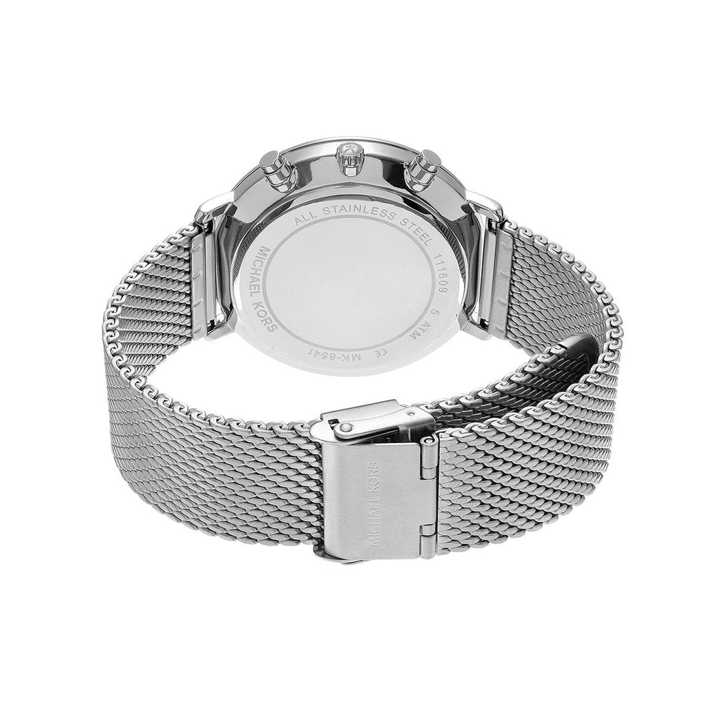 Michael Kors Mk8541 Men S Designer Silver Chronograph Watch
