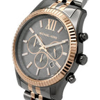 Michael Kors Mk8561 Men S Lexington Chronograph Dark Two Tone Watch