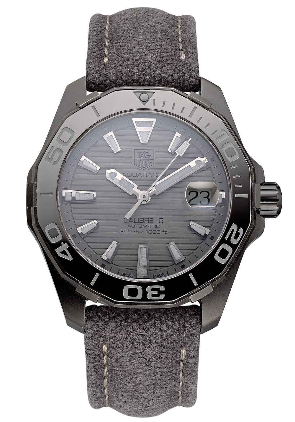 Tag Heuer Aquaracer Black Dial Watch For Men WAY218B FC6364