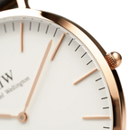 Daniel Wellington Classic Bristol Ladies Brown Watch Dw00100039