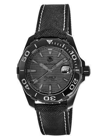 Tag Heuer Aquaracer Black Dial Watch For Men WAY218B FC6364