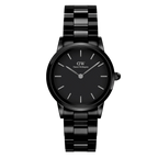 Daniel Wellington Mens Black Iconic Link Ceramic Watch Dw00100414
