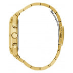 Guess Watches Gents Continental Gold Tone Watch Gw0260g4