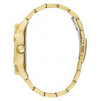 Guess Watches Gents Duke Stainless Steel Gold Watch Gw0576g2
