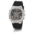 Guess Watches Gents Headline Stainless Steel Silver Watch Gw0571g1