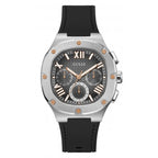 Guess Watches Gents Headline Stainless Steel Silver Watch Gw0571g1