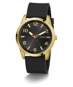 Gents Monte Gold Tone Silicone Watch Gw0805g2