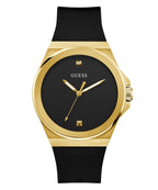 Gents Vinyl Gold Tone Silicone Watch Gw0790g1