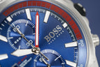 Hugo Boss Men S Watch Chronograph Globetrotter Blue Hb1513823
