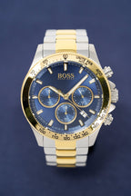 Hugo Boss Watch Chronograph Hero Two Tone Blue Hb1513767