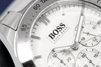 Hugo Boss Men S Watch Chronograph Ikon Silver Hb1512962