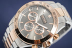 Hugo Boss Men S Watch Chronograph Ikon Two Tone Hb1513339