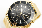 Hugo Boss Men S Watch Chronograph Ocean Edition Gold Hb1513703