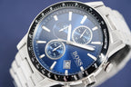 Hugo Boss Men S Watch Chronograph Rafale Blue Hb1513510